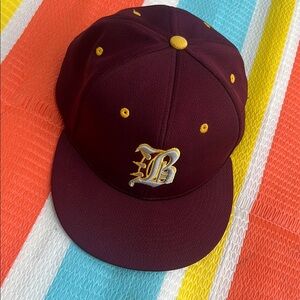 ✨🥳 Richardson Maroon PTS Dryve Fitted Baseball Hat Size SM-MD